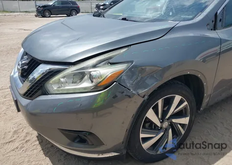 2015 Nissan Murano Platinum from USA, damaged, VIN 5N1AZ2MH2FN248246